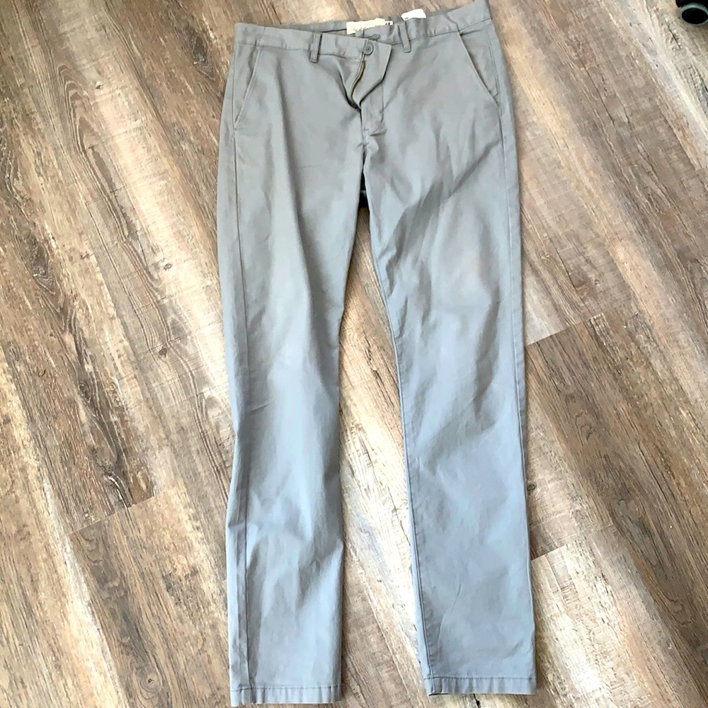 Gray Chino Pants